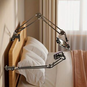 extended desktop stand, long arm tablet stand, bedside tabletop stand, suitable for ipad, smartphone holder, lazy phone holder, bedside stand, mechanical cantilever stand