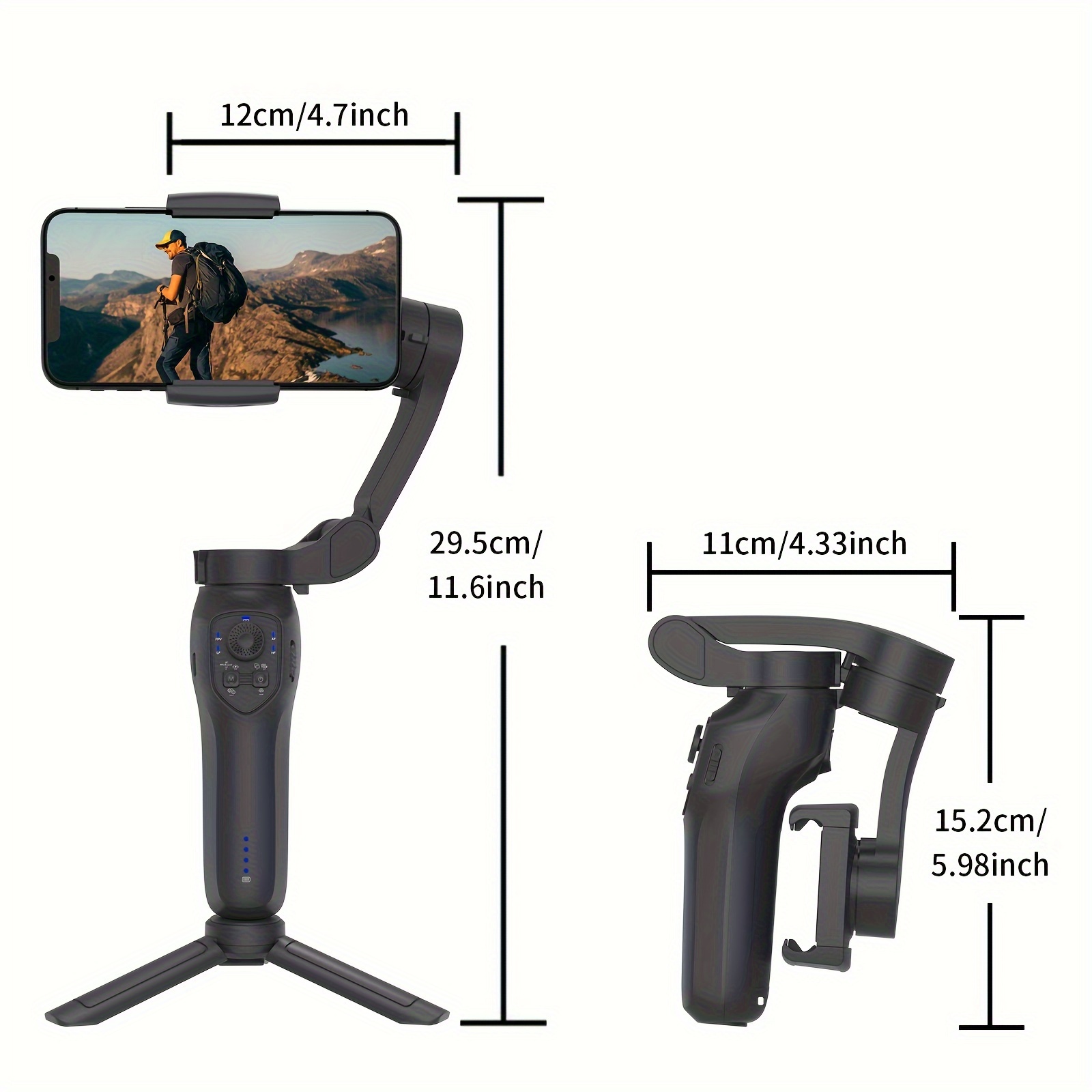 COMITOK L7C Smart 3-Axis Handheld Gimbal