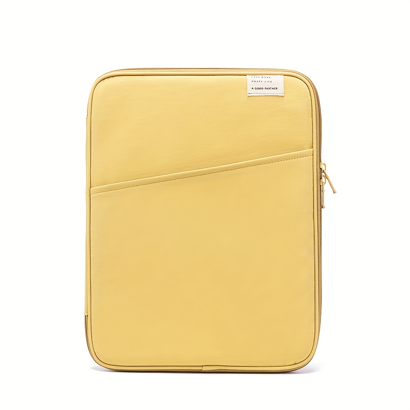 korean version of ins style minimalist tablet bag suitable for ipad 25.91 27.94 cm macbook air 13.3 inner bag, lightweight and shockproof 32.77 cm 33.02 cm for apple new m3 13.6 inch hp for samsung laptop storage bag men and women's a4 file bag multif