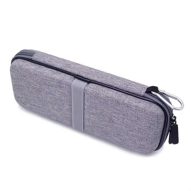 hard shell travel case for rav power 26800/20100/20000mah, anker powercore 26800mah, romoss 30000mah, miady charger, ekrist, lab599 tx500 radio | light grey, polyester fiber material