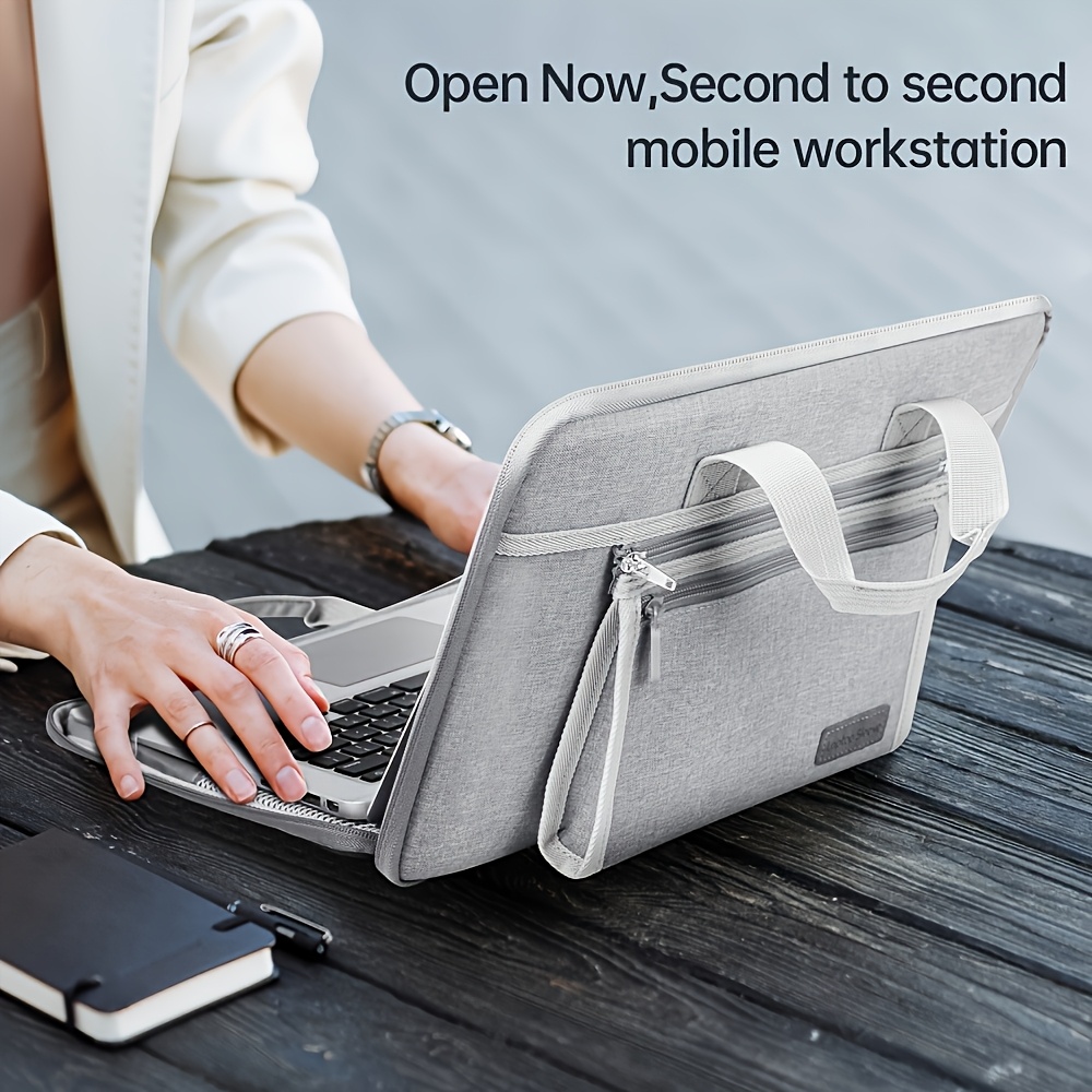 this laptop storage bag fits the model accurately, and the anti collision layer is thickened to protect your equipment