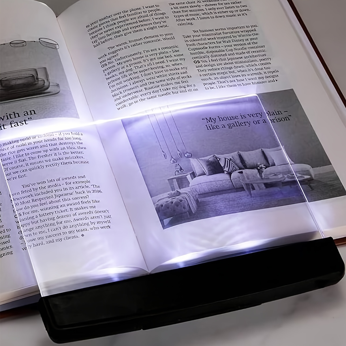 LED Flat-Panel Reading Light