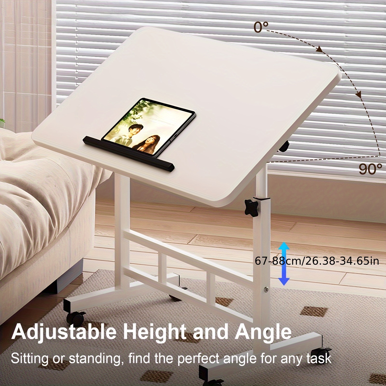 Adjustable Height & Tilt Mobile Station