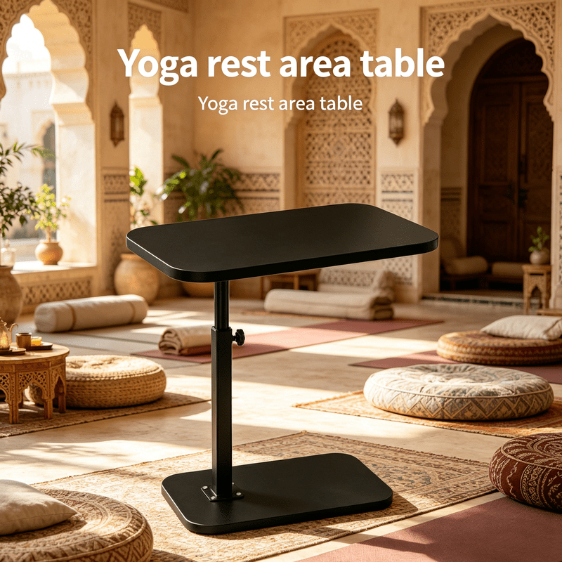 Height-Adjustable Mobile Side Table