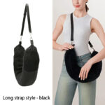 1pc of the new travel u shaped pillow, which can be filled with clothing, is easy to carry and essential for flights and daily use| travel| picnic| travel essentials