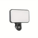1pc mini clamping fill light portable for video conference, live streaming & phone photography | pocket beauty lamp for iphone 16/17 series, for samsung s25/fold7/flip7 & most smartphones