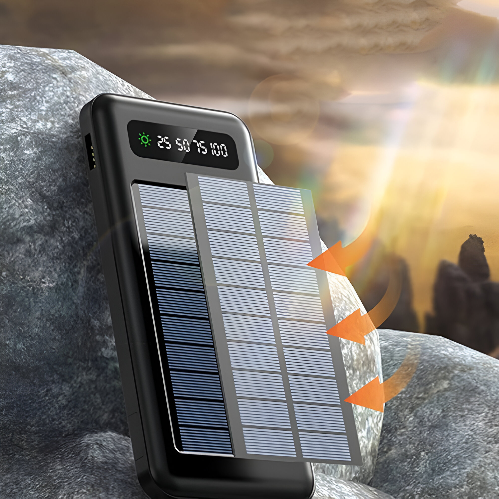 Dual-Mode Solar Power Bank