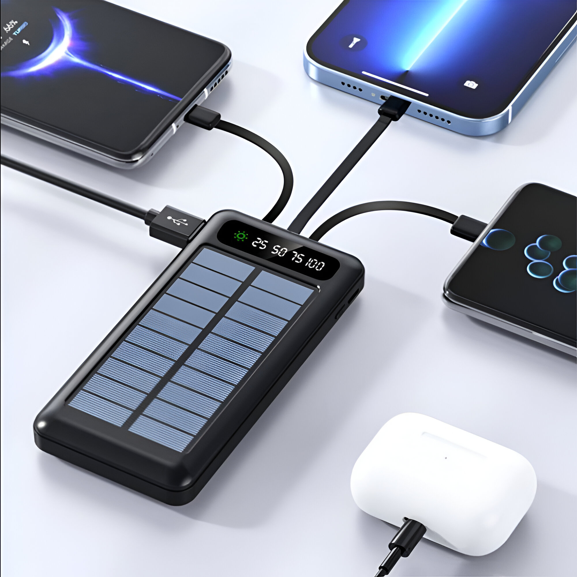 Dual-Mode Solar Power Bank