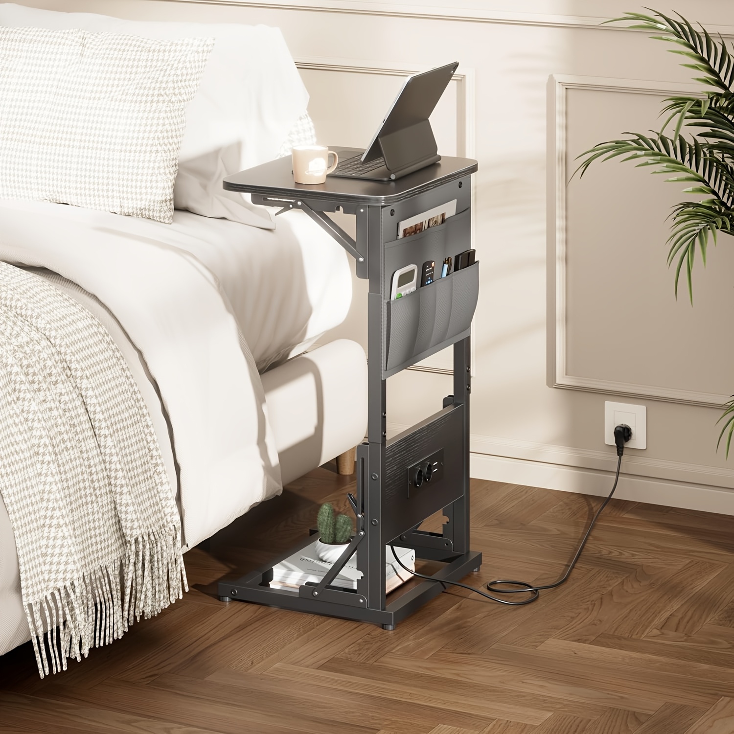 C-Shaped Side Table